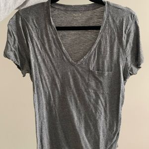 Grey v neck  t shirt